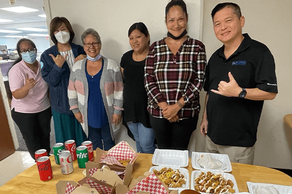 KUMU Office Lunch Party | 94.7 KUMU | Hawaii's Feel Good Station ...